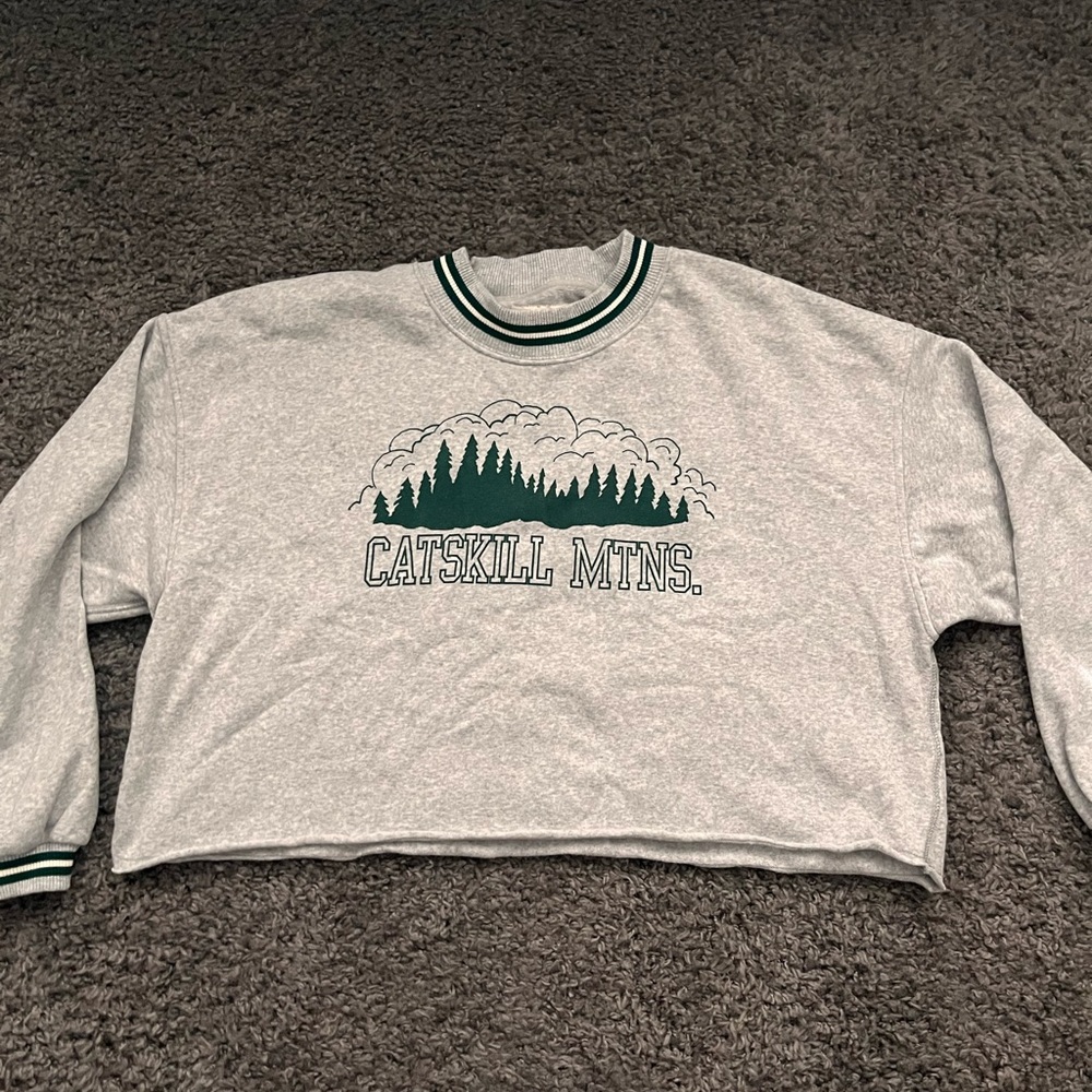 American Eagle Cropped Crewneck